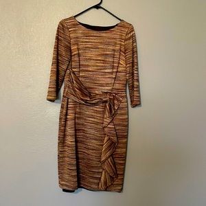 David Meister evening dress. Quarter sleeve.